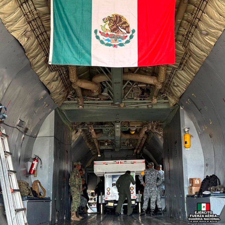 Recupera misión mexicana 40 cuerpos en Venezuela
