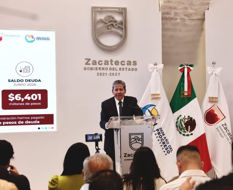 Destaca DMA finanzas sanas y cero deuda del Estado