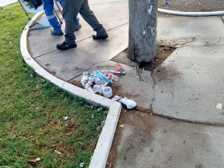 Piden a ciudadanía cuidar jardines de la ciudad