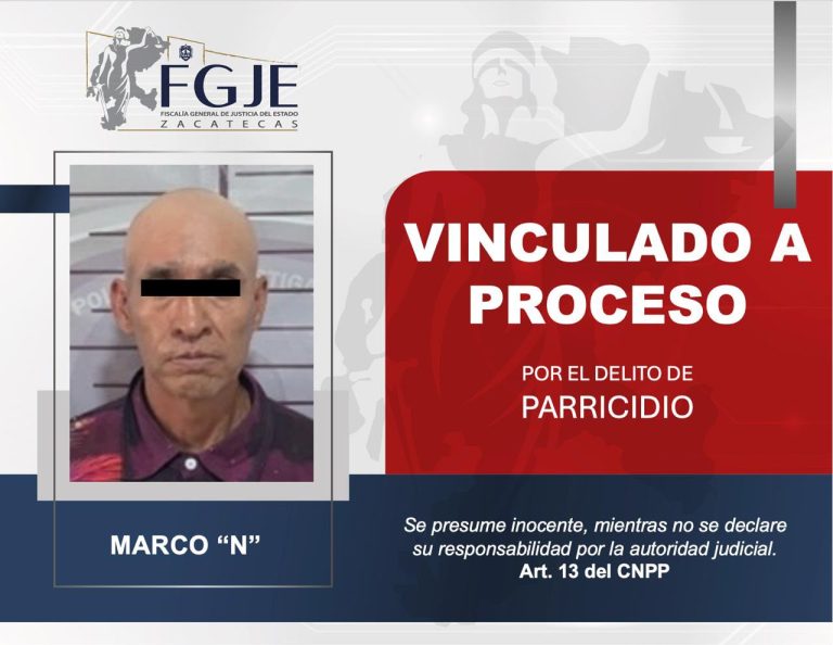 Vinculan a proceso a presunto parricida