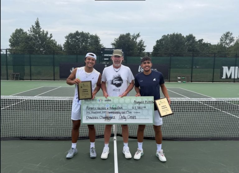Alan Magadán se corona en dobles en East Lansing