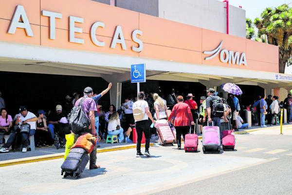 Aumenta 16.2% flujo de pasajeros en aeropuerto
