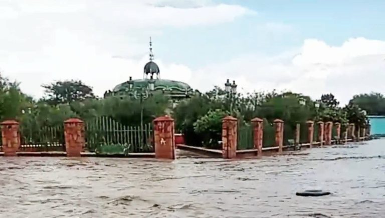 Lluvia afecta a 10 viviendas en El Mezquite