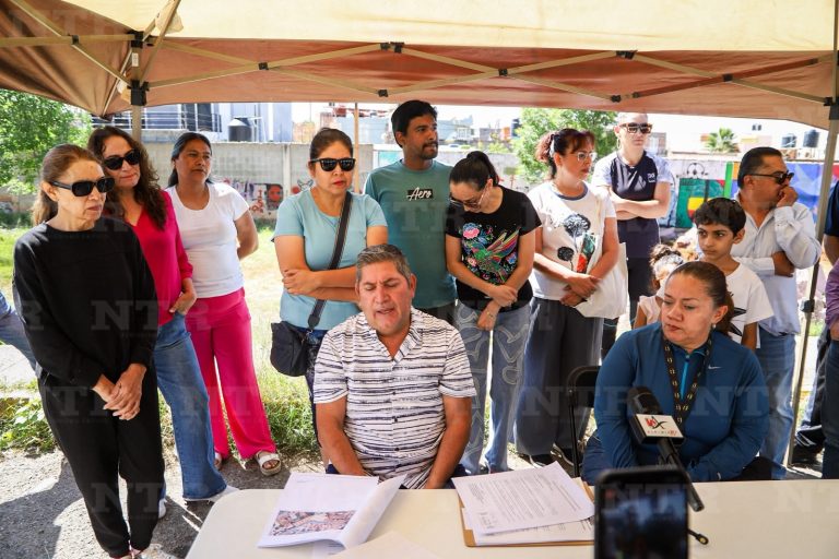 Emprenden gestiones en colonia La Fe para evitar les retiren área verde