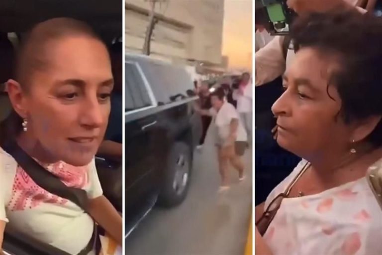 Encara CSP protestas durante gira en Tamaulipas