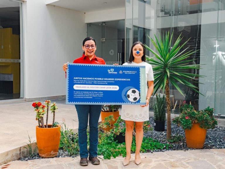 Equinox Gold Mina Camino Rojo entrega apoyo a Fundación Dr. Sonrisas