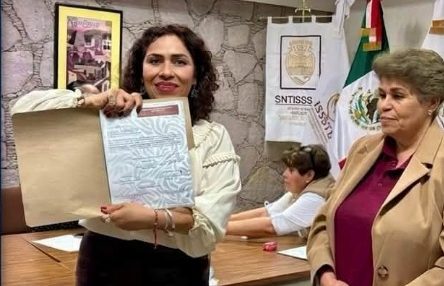 Maribel Luna, nueva secretaria del Sindicato de Trabajadores del ISSSTE sección 37