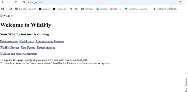 Se cae portal del Gobierno por corte de conectividad