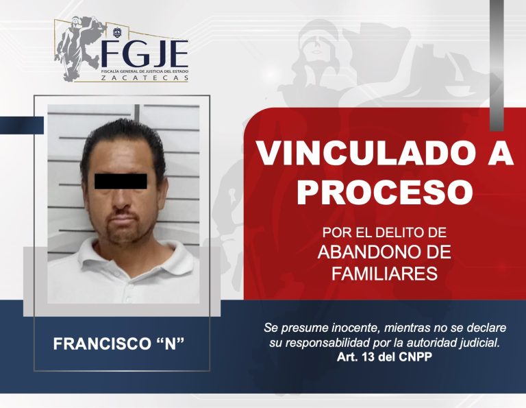 Lo vinculan a proceso por abandono de familiares