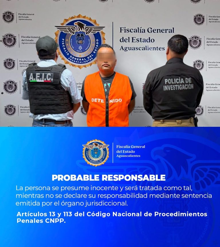 Detienen al «Cronos» en Aguascalientes, era buscado en Zacatecas