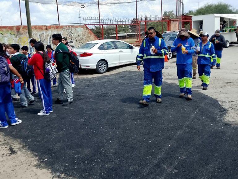 Trabaja la Patrulla Bachera en Paseo del Mineral