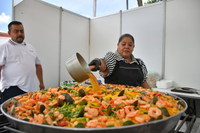 Todo listo para el Festival de la Paella en Guadalupe