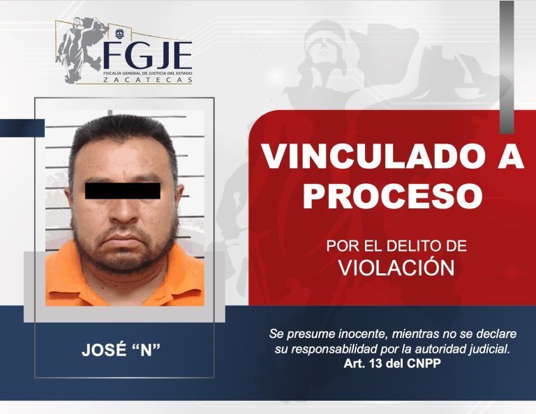 José «N» es vinculado a proceso por violación