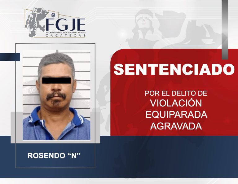 Sentencian a violador a 10 años de prisión