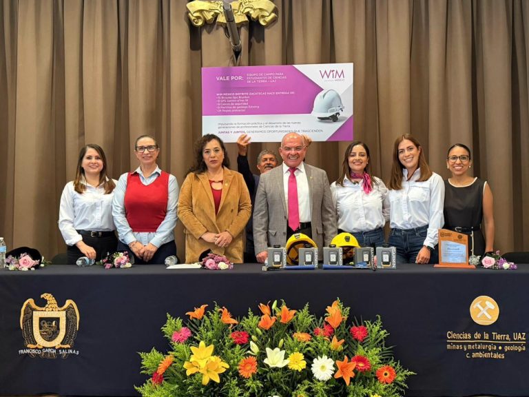 WIM México entrega equipo a estudiantes de Ciencias de la Tierra