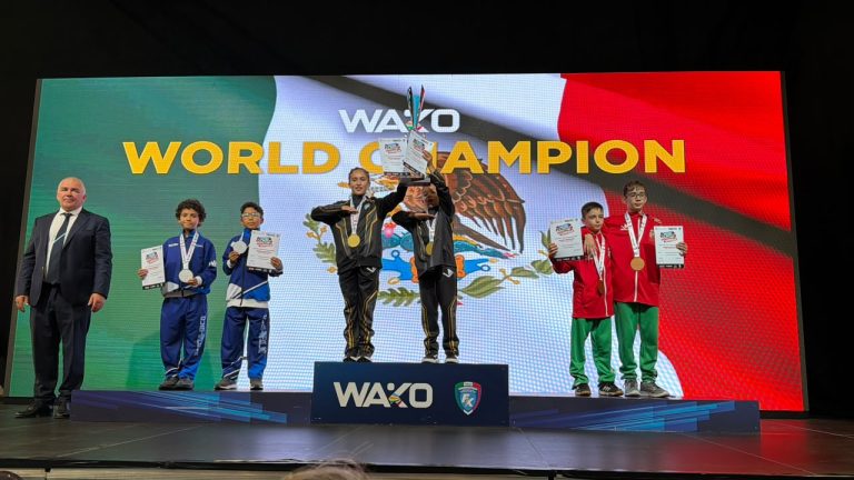 Conquista zacatecana histórico oro para México en el Mundial de Kickboxing
