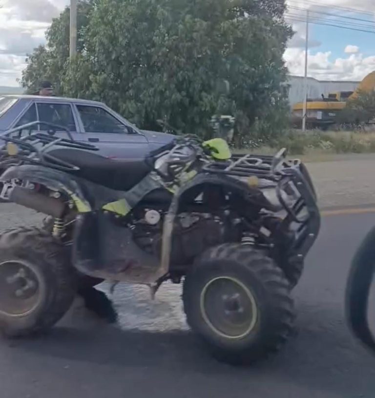 Muere sexagenario que viajaba en cuatrimoto