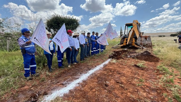 Arranca construcción de 21 obras en Fresnillo