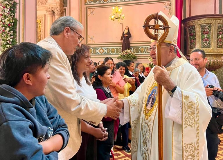 Obispo ofrece misa por la paz en Ojocaliente