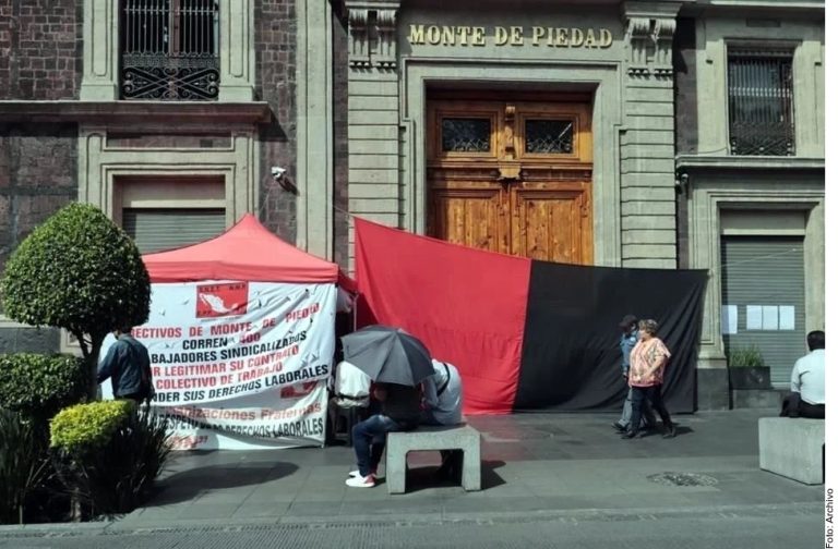 Perfilan, tras un año, poner fin a huelga en Monte de Piedad