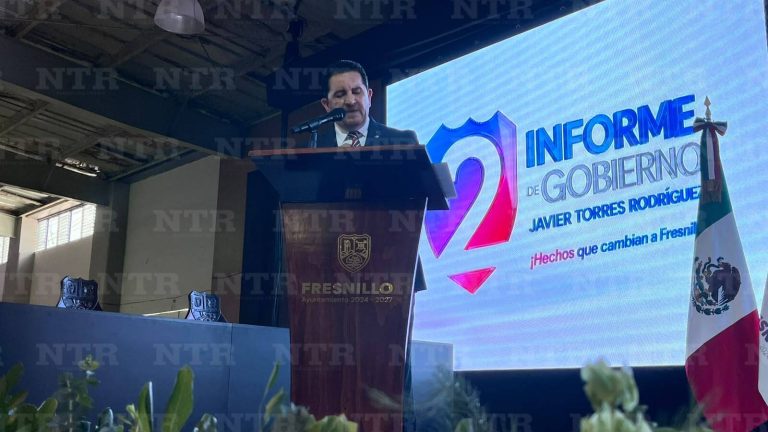 Rinde Javo Torres su segundo Informe de Gobierno