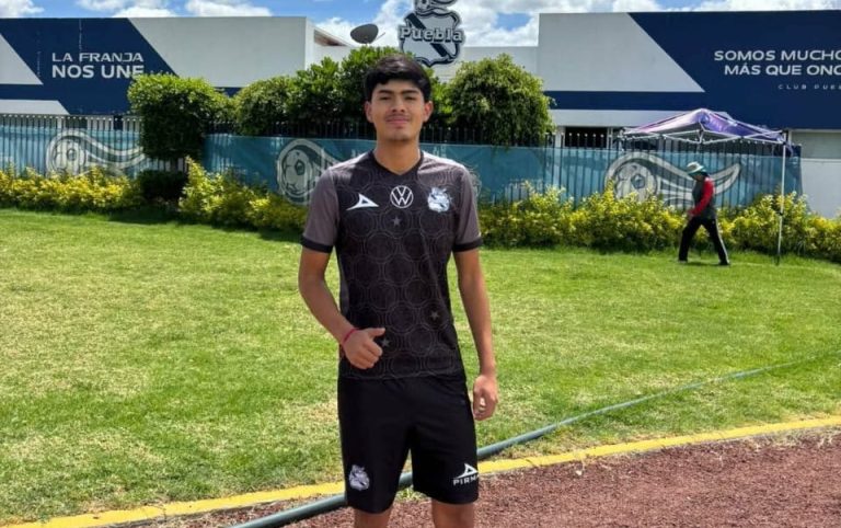 Se integra Axel Martínez a las Fuerzas Básicas del Club Puebla
