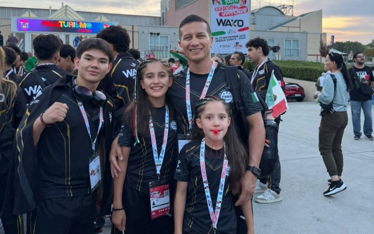 Zacatecanos Conquistan el Podio en el Mundial de Kickboxing en Italia