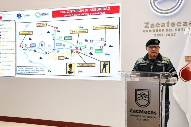 Implementan operativo de seguridad por Festival de Día de Muertos