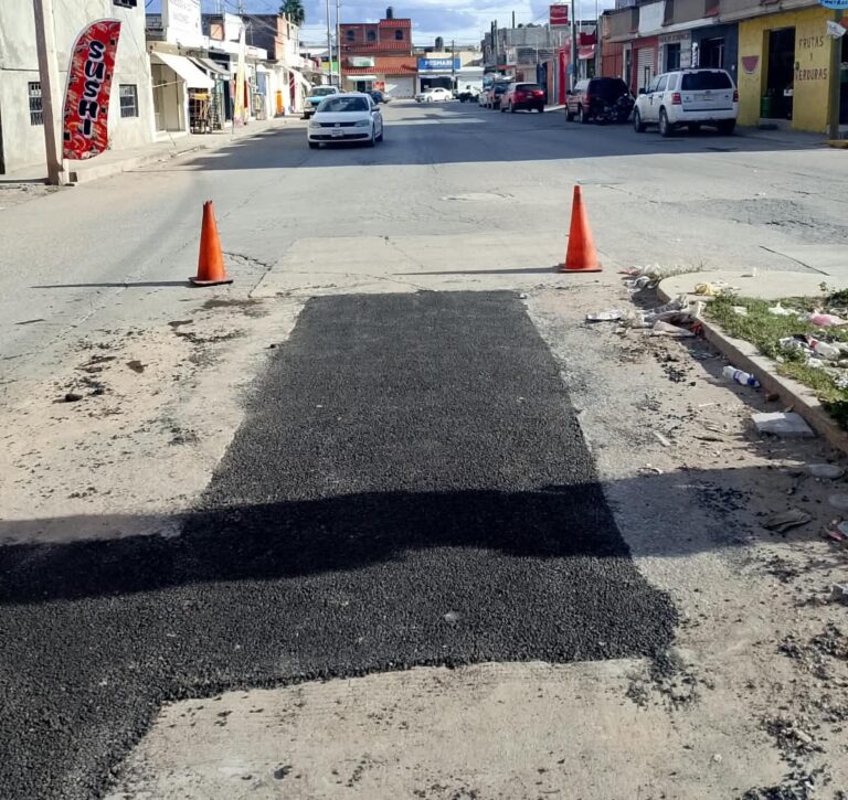 Trabaja Patrulla Bachera en Paseo del Mineral y avenida Enrique Estrada
