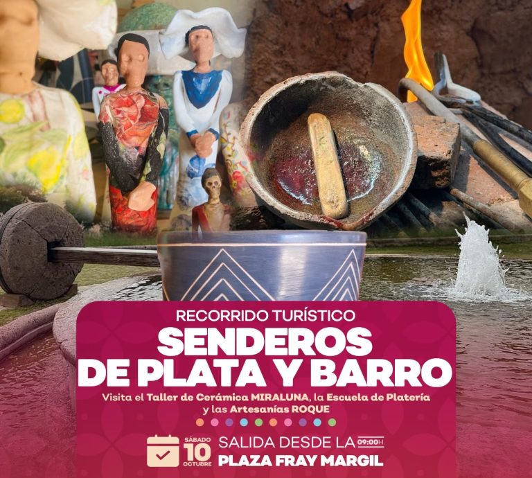 Invitan a guadalupenses al recorrido Senderos de Plata y Barro