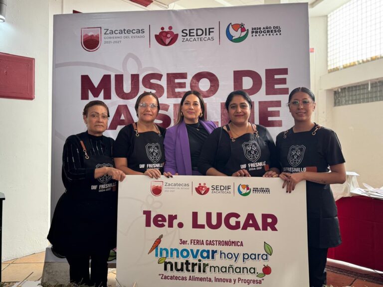 Fresnillo, primer lugar en Feria Gastronómica del SEDIF