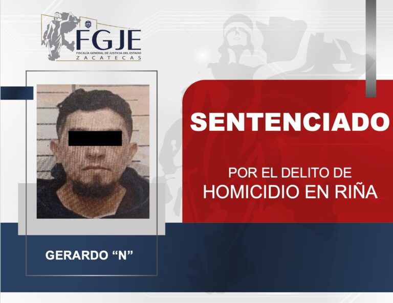 Sentencian a Gerardo «N» por homicidio en riña