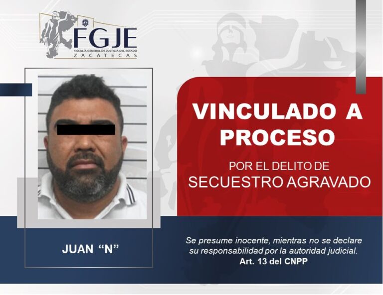 Lo vinculan a proceso por secuestro agravado