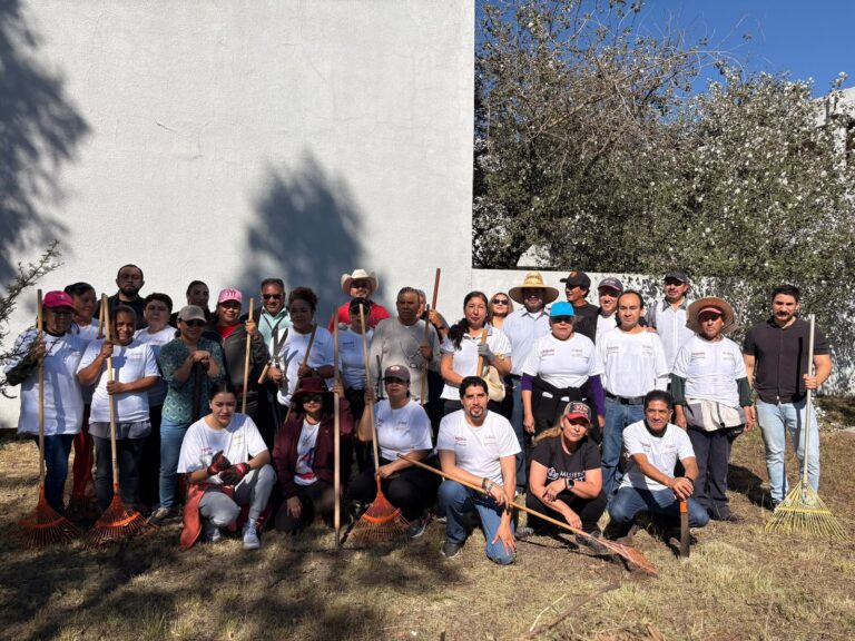 Efectúa Issste Zacatecas novena jornada de Tequio «Elena Arizmendi»