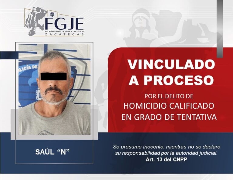 Lo vinculan por tentativa de homicidio en Miguel Auza