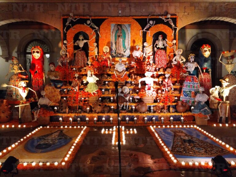 Catrinas, alebrijes y matlachines inundan el centro de Zacatecas