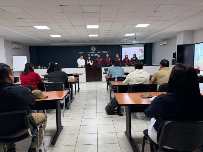 Capacita Gobierno de Zacatecas a Fiscalía General de Justicia de Guerrero en Análisis de Contexto