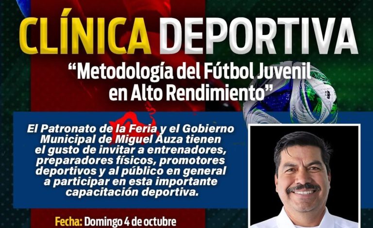 Capacitarán sobre metodología del futbol juvenil