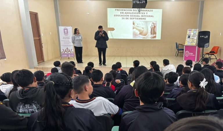 Fortalecen acciones de prevención del embarazo adolescente
