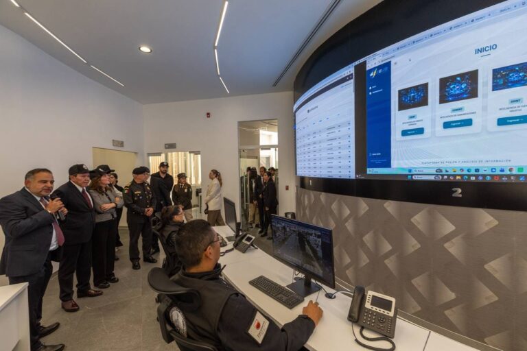 Inauguran centro estatal de inteligencia