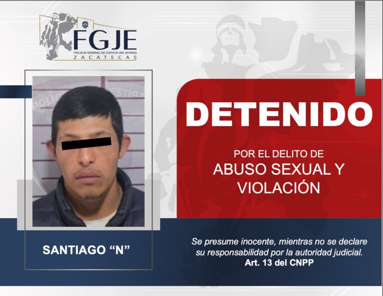 Lo detienen por abuso sexual
