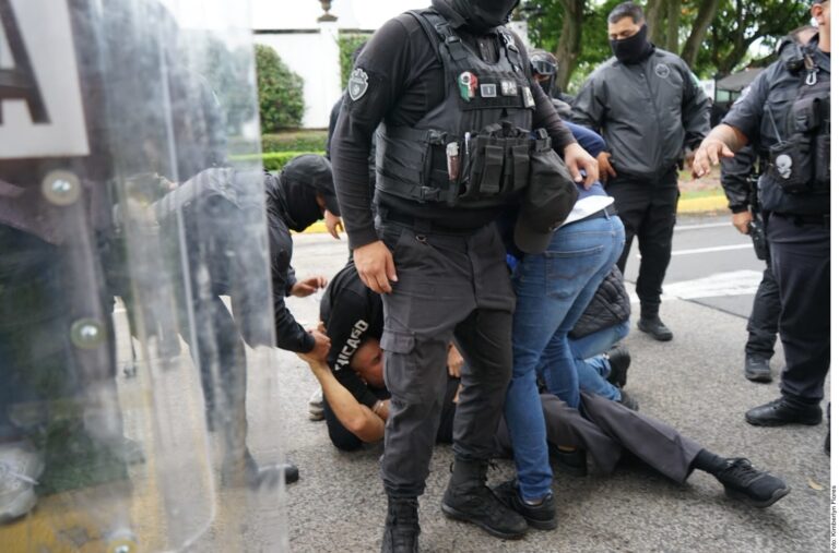 Rechaza CSP represión y pide a Lemus informar de detenidos