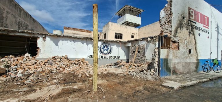 Reconstruirán SSP y Ejército comandancia de Ojocaliente