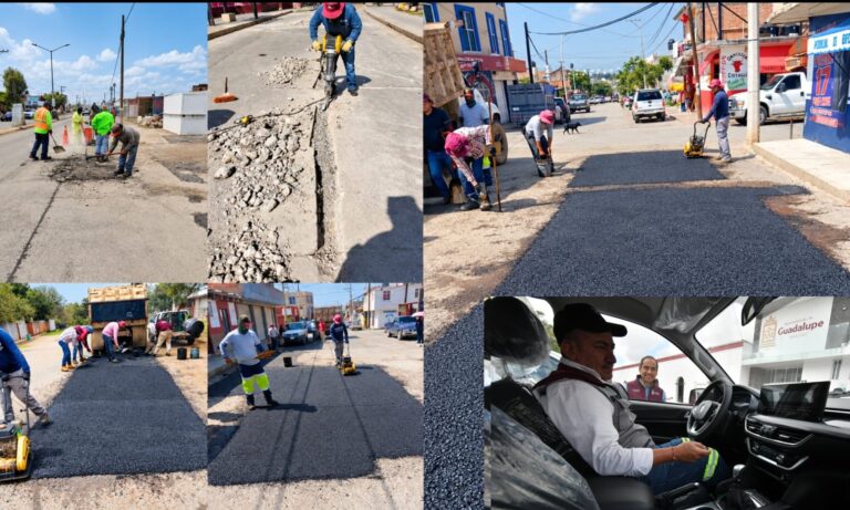 Dan mantenimiento a espacios urbanos por lluvias