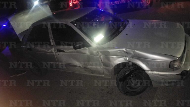 Se registran 2 choques entre autos y motos en Fresnillo