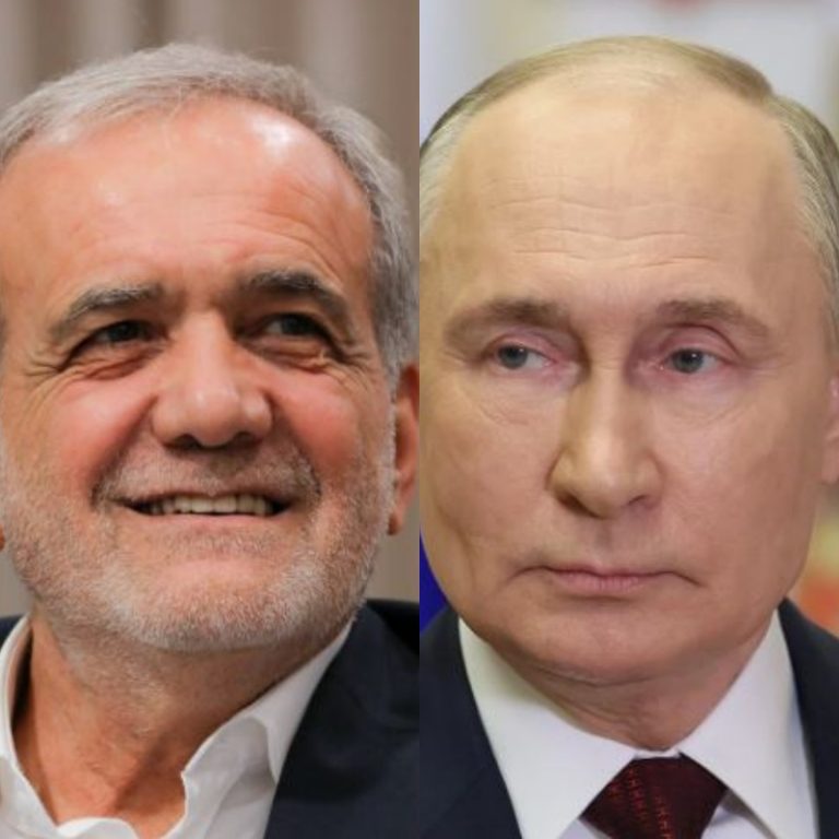Se reunirán Putin y Pezeshkian este viernes en Turkmenistán